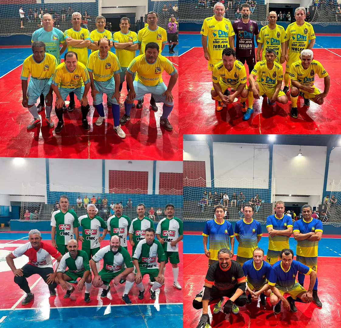 Copa Cinquentão de Futsal entra na fase decisiva em Ivaté!